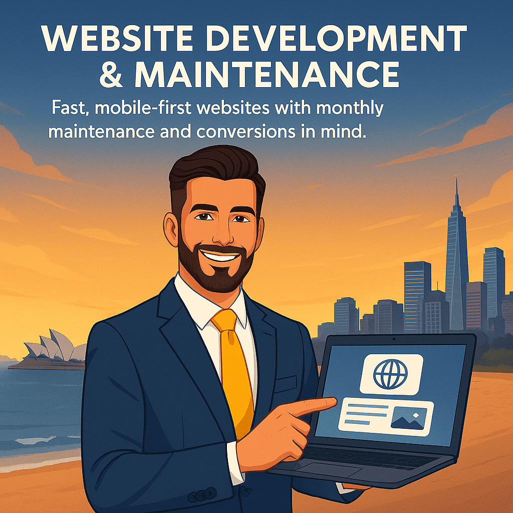 Australian business website design